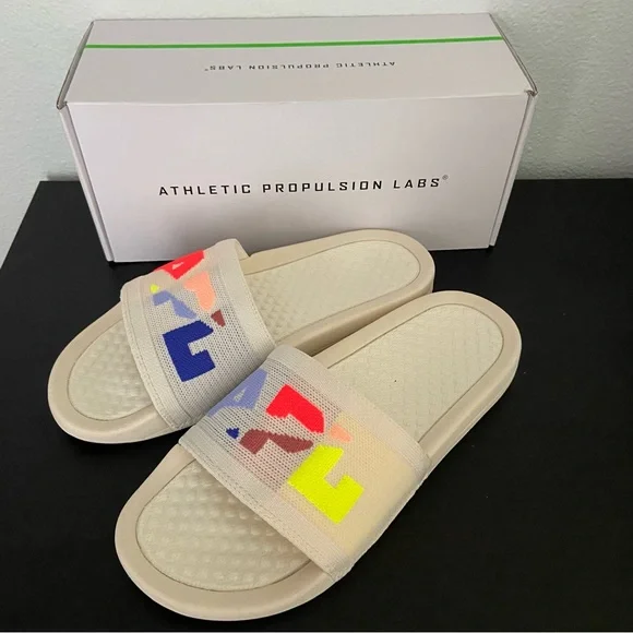 APL Women's Big Logo TechLoom Slide Sandals - Picture 3 of 12